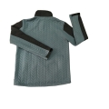100% poliéster impermeable y transpirable chaqueta de softshell de 3 capas para hombres